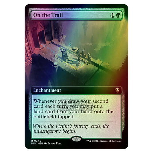 Magic The Gathering - Murders at Karlov Manor - Commander - On the Trail - 0349 (Foil)