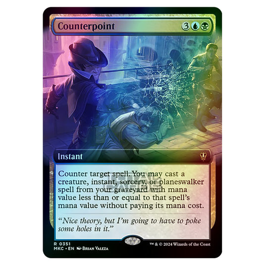 Magic The Gathering - Murders at Karlov Manor - Commander - Counterpoint - 0351 (Foil)