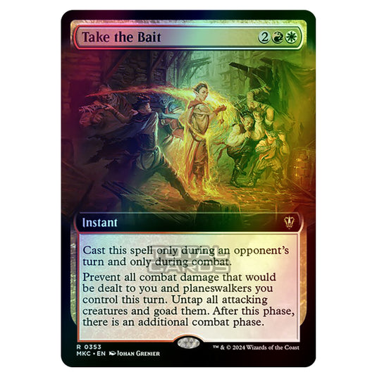 Magic The Gathering - Murders at Karlov Manor - Commander - Take the Bait - 0353 (Foil)