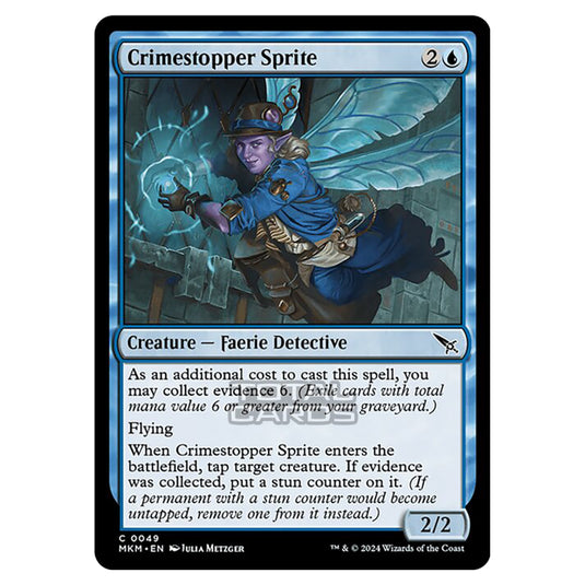 Magic The Gathering - Murders at Karlov Manor - Crimestopper Sprite - 0049