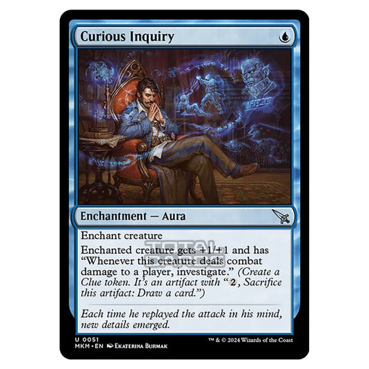 Magic The Gathering - Murders at Karlov Manor - Curious Inquiry - 0051