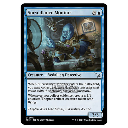 Magic The Gathering - Murders at Karlov Manor - Surveillance Monitor - 0073