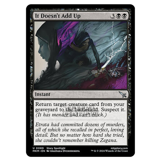 Magic The Gathering - Murders at Karlov Manor - It Doesn't Add Up - 0089