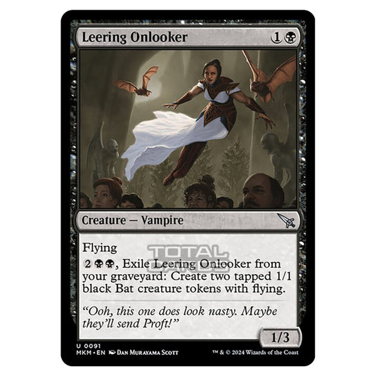 Magic The Gathering - Murders at Karlov Manor - Leering Onlooker - 0091