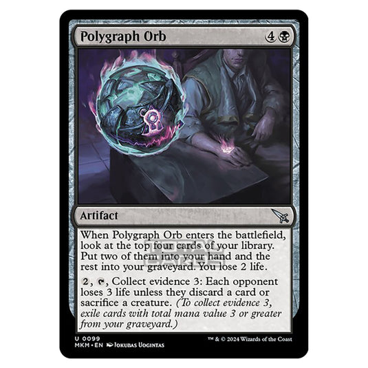 Magic The Gathering - Murders at Karlov Manor - Polygraph Orb - 0099