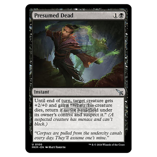 Magic The Gathering - Murders at Karlov Manor - Presumed Dead - 0100