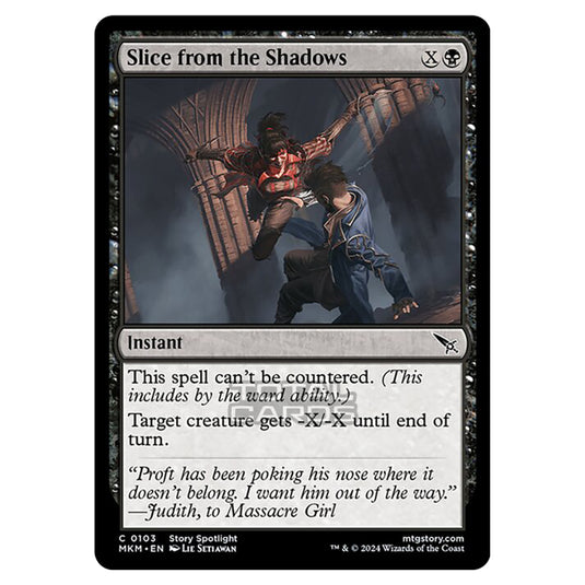 Magic The Gathering - Murders at Karlov Manor - Slice from the Shadows - 0103