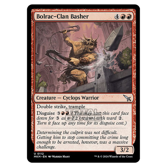 Magic The Gathering - Murders at Karlov Manor - Bolrac-Clan Basher - 0112