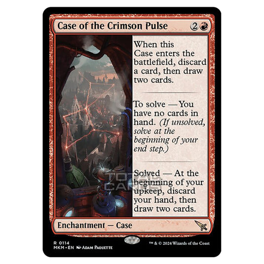 Magic The Gathering - Murders at Karlov Manor - Case of the Crimson Pulse - 0114