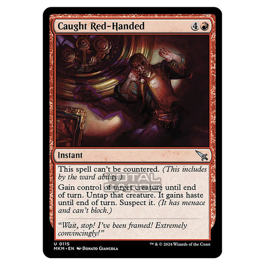 Magic The Gathering - Murders at Karlov Manor - Caught Red-Handed - 0115