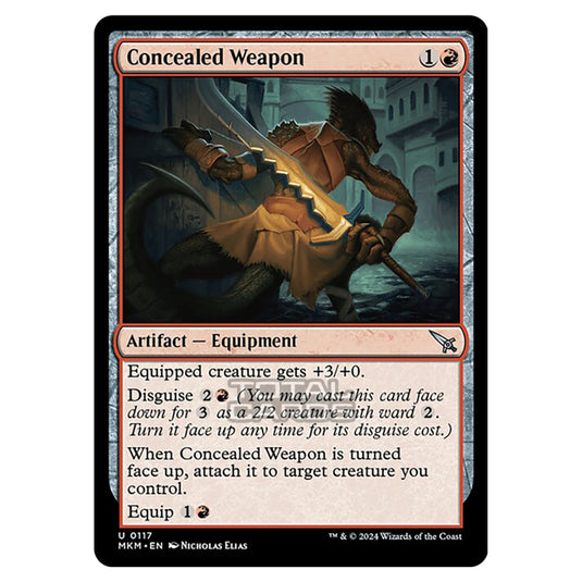 Magic The Gathering - Murders at Karlov Manor - Concealed Weapon - 0117