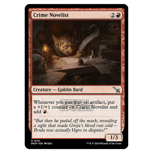 Magic The Gathering - Murders at Karlov Manor - Crime Novelist - 0121