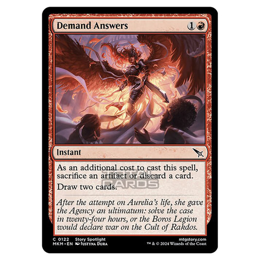 Magic The Gathering - Murders at Karlov Manor - Demand Answers - 0122