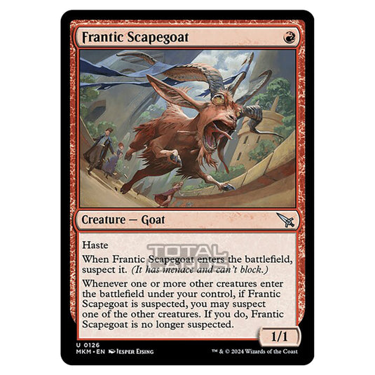 Magic The Gathering - Murders at Karlov Manor - Frantic Scapegoat - 0126