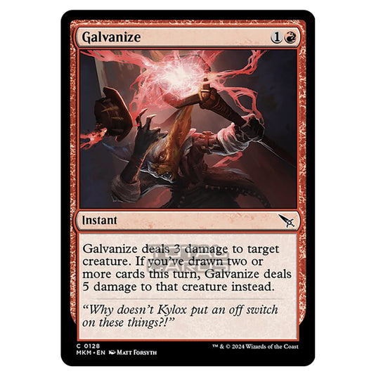 Magic The Gathering - Murders at Karlov Manor - Galvanize - 0128