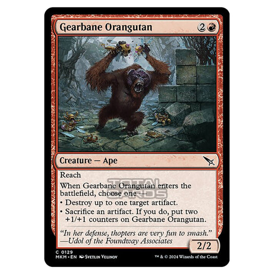 Magic The Gathering - Murders at Karlov Manor - Gearbane Orangutan - 0129