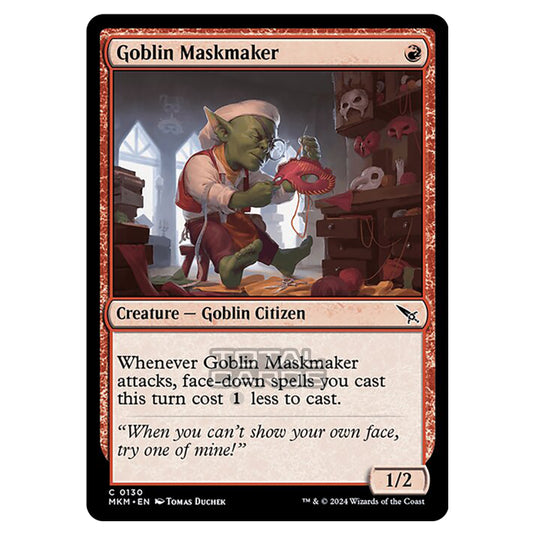 Magic The Gathering - Murders at Karlov Manor - Goblin Maskmaker - 0130