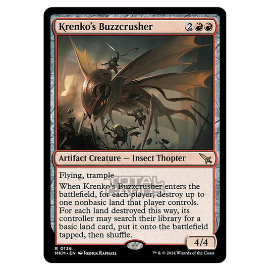 Magic The Gathering - Murders at Karlov Manor - Krenko's Buzzcrusher - 0136