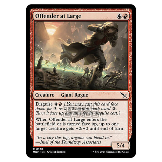 Magic The Gathering - Murders at Karlov Manor - Offender at Large - 0138