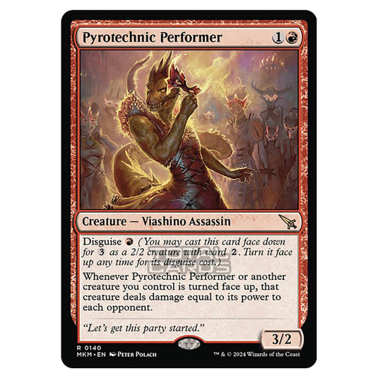 Magic The Gathering - Murders at Karlov Manor - Pyrotechnic Performer - 0140