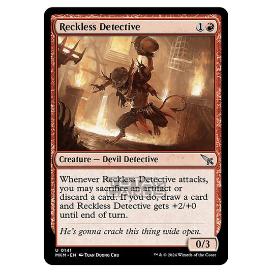 Magic The Gathering - Murders at Karlov Manor - Reckless Detective - 0141