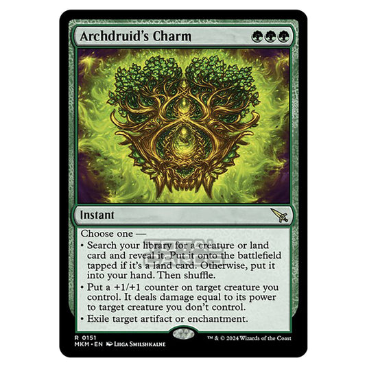 Magic The Gathering - Murders at Karlov Manor - Archdruid's Charm - 0151