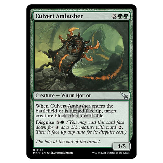 Magic The Gathering - Murders at Karlov Manor - Culvert Ambusher - 0158