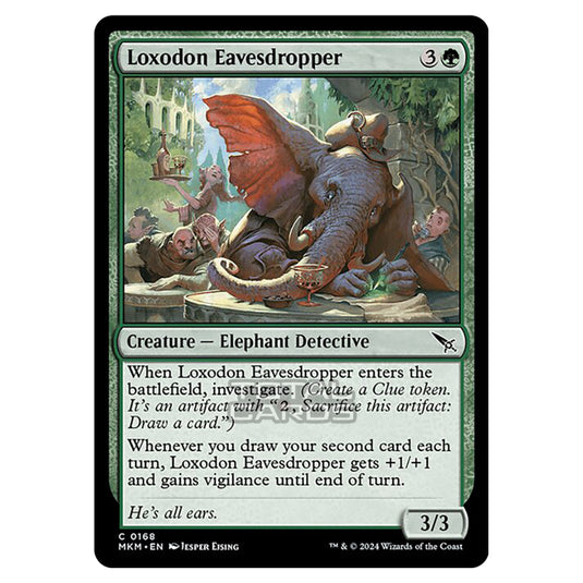 Magic The Gathering - Murders at Karlov Manor - Loxodon Eavesdropper - 0168