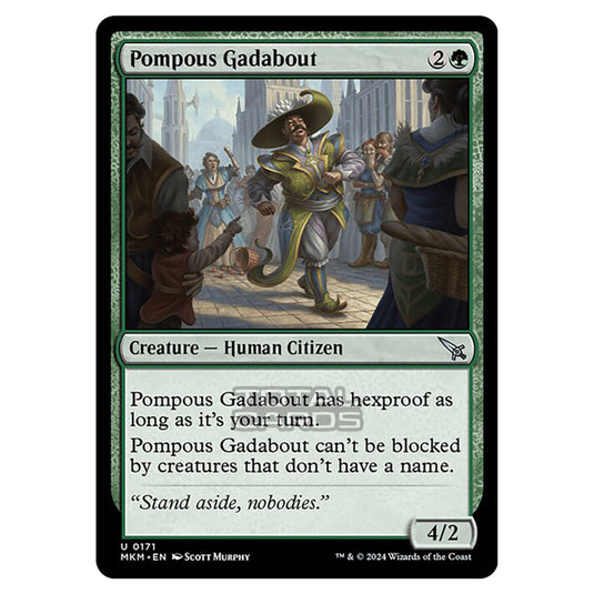 Magic The Gathering - Murders at Karlov Manor - Pompous Gadabout - 0171