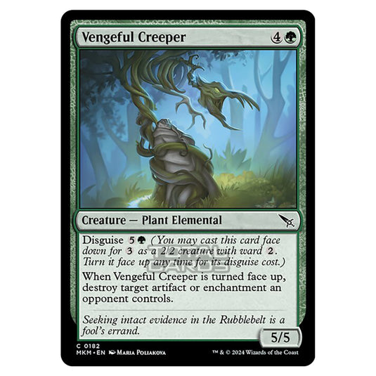 Magic The Gathering - Murders at Karlov Manor - Vengeful Creeper - 0182