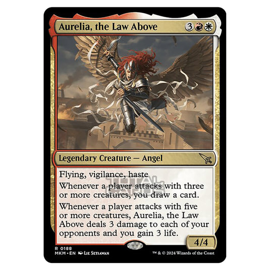 Magic The Gathering - Murders at Karlov Manor - Aurelia, the Law Above - 0188