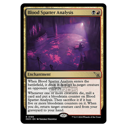 Magic The Gathering - Murders at Karlov Manor - Blood Spatter Analysis - 0189