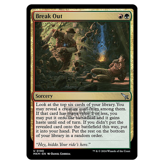 Magic The Gathering - Murders at Karlov Manor - Break Out - 0190