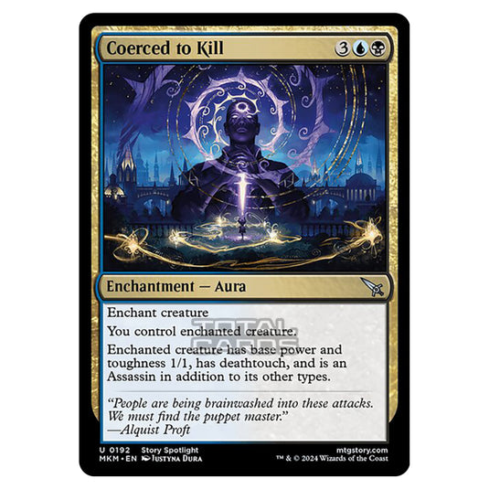 Magic The Gathering - Murders at Karlov Manor - Coerced to Kill - 0192