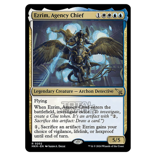 Magic The Gathering - Murders at Karlov Manor - Ezrim, Agency Chief - 0202