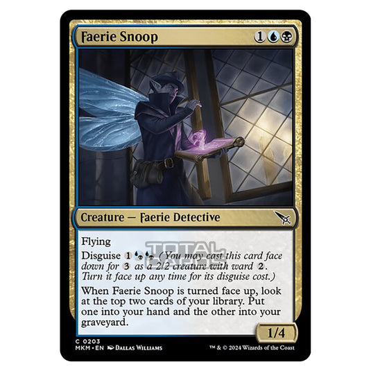 Magic The Gathering - Murders at Karlov Manor - Faerie Snoop - 0203