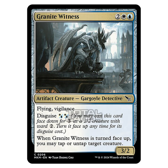 Magic The Gathering - Murders at Karlov Manor - Granite Witness - 0206