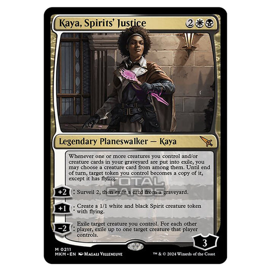 Magic The Gathering - Murders at Karlov Manor - Kaya, Spirits' Justice - 0211