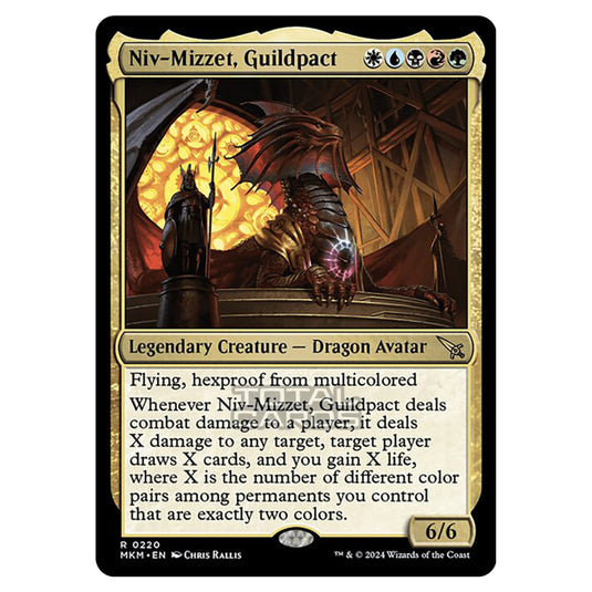 Magic The Gathering - Murders at Karlov Manor - Niv-Mizzet, Guildpact - 0220