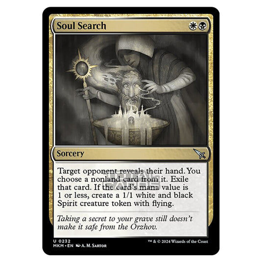 Magic The Gathering - Murders at Karlov Manor - Soul Search - 0232