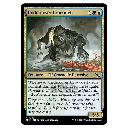 Magic The Gathering - Murders at Karlov Manor - Undercover Crocodelf - 0239