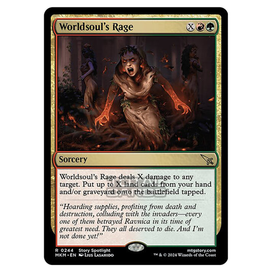 Magic The Gathering - Murders at Karlov Manor - Worldsoul's Rage - 0244