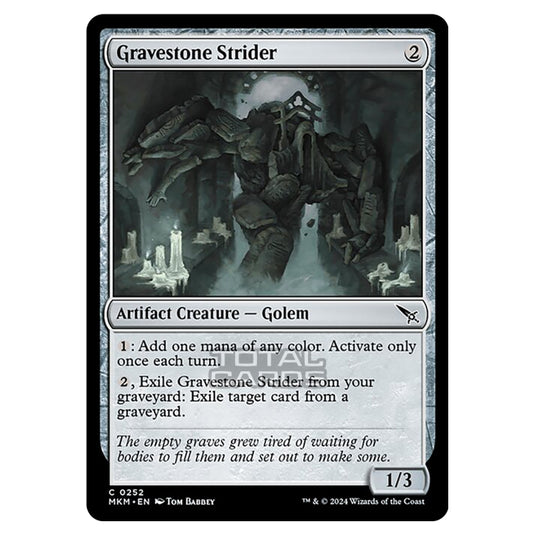 Magic The Gathering - Murders at Karlov Manor - Gravestone Strider - 0252