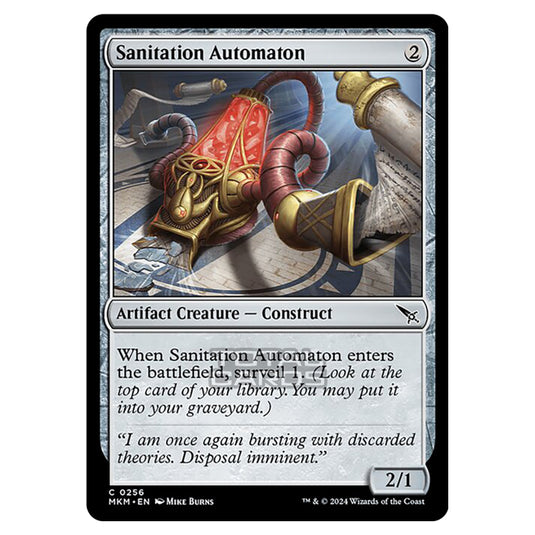 Magic The Gathering - Murders at Karlov Manor - Sanitation Automaton - 0256