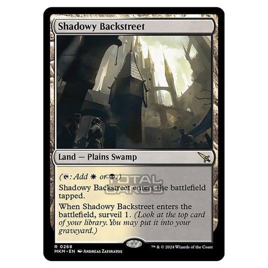 Magic The Gathering - Murders at Karlov Manor - Shadowy Backstreet - 0268