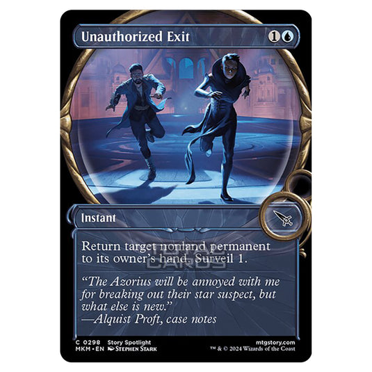 Magic The Gathering - Murders at Karlov Manor - Unauthorized Exit - 0298