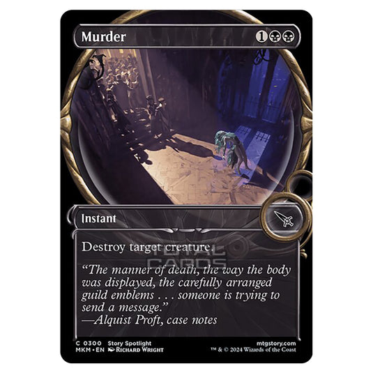 Magic The Gathering - Murders at Karlov Manor - Murder - 0300 Magic The Gathering - Murders at Karlov Manor - Murder - 0300