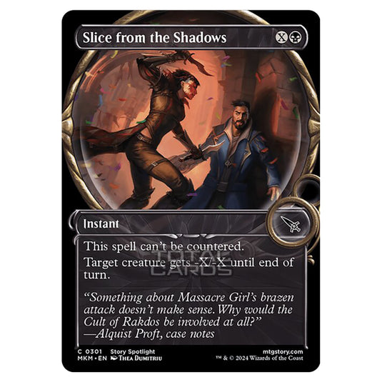 Magic The Gathering - Murders at Karlov Manor - Slice from the Shadows - 0301