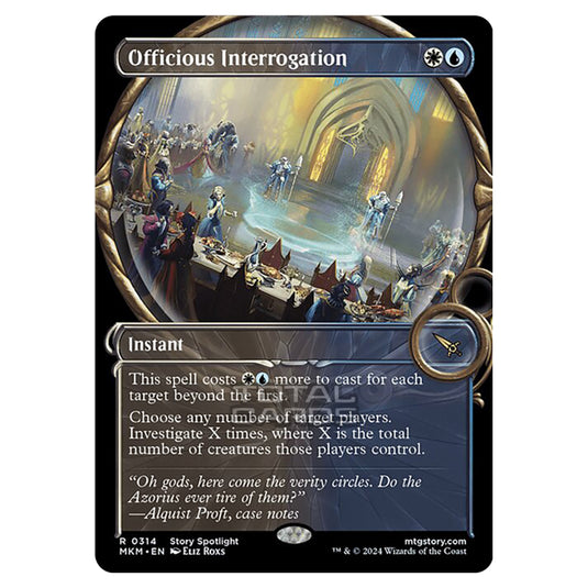 Magic The Gathering - Murders at Karlov Manor - Officious Interrogation - 0314