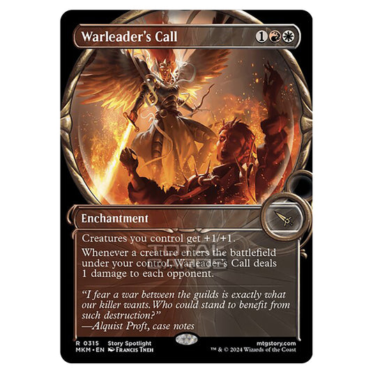 Magic The Gathering - Murders at Karlov Manor - Warleader's Call - 0315